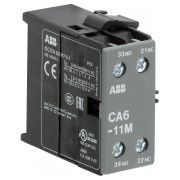 Блок дополнительных контактов CA6-11M боковой 1НО+1НЗ для B6-30-10 / B7-30-10, ABB мини-фото