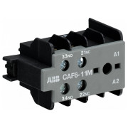 Блок дополнительных контактов CAF6-11M фронтальный 1НО+1НЗ для B6-30-10 / B7-30-10, ABB мини-фото