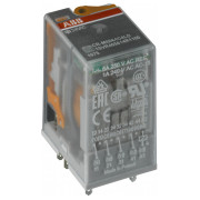 Промежуточное реле CR-M110AC3L 110V/AC 3CO 10A LED, ABB мини-фото