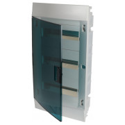Шкаф встраиваемый MISTRAL41F (41A12X32A) на 36 модулей 3 ряда (прозрачная дверь) с N+PE, ABB мини-фото