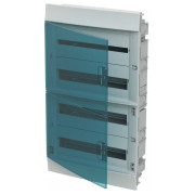 Шкаф встраиваемый MISTRAL41F (41A18X42A) на 72 модуля (прозрачная дверь) с N+PE, ABB мини-фото