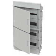 Шкаф встраиваемый MISTRAL41F (41A18X41A) на 72 модуля (непрозрачная дверь) с N+PE, ABB мини-фото