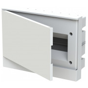 Корпус пластиковый BEF401212 встраиваемый на 12 модулей (непрозрачная дверь) basic E, ABB мини-фото