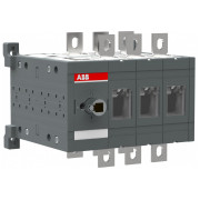 Выключатель-разъединитель OT400E03C 3P 400А перекидной (1-0-2) с рукояткой и штоком, ABB мини-фото