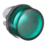 Головка лампы светосигнальной (без лампы) зеленая ML1-100G, ABB мини-фото
