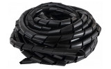 Спиральная обвязка для провода ∅9-65 мм SWB-12 черная (10 м), АСКО-УКРЕМ изображение 2