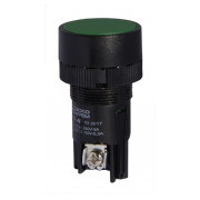 Кнопка без фіксації (1НВ+1НЗ) зелена XB2-EA135, АСКО-УКРЕМ міні-фото