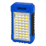 Світильник світлодіодний аварійний REL-101LED (4В 2,4Аг) 36 LED 4Вт 125×69×37мм, Delux міні-фото