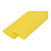 Термоусаживаемая трубка ∅1/0,5 мм желтая (отрезок 1 м) e.termo.stand.1.0,5.yellow, E.NEXT мини-фото