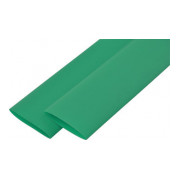 Термоусаживаемая трубка ∅1,5/0,75 мм зеленая (отрезок 1 м) e.termo.stand.1,5.0,75.green, E.NEXT мини-фото
