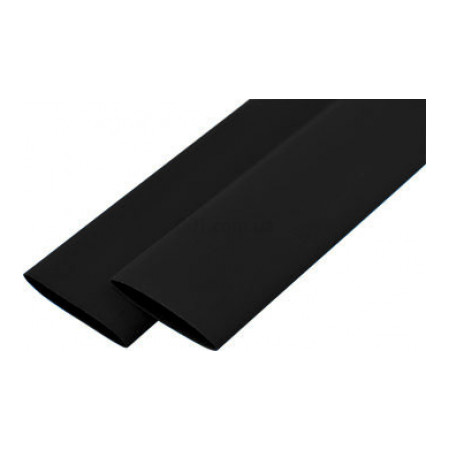 Термоусаживаемая трубка ∅3/1,5 мм черная (отрезок 1 м) e.termo.stand.3.1,5.black, E.NEXT (s024118) фото