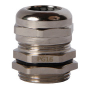 Ввод кабельный латунный герметичный e.met.pg.stand.16 диаметр кабеля 10-14 мм IP54, E.NEXT мини-фото