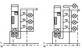 Схемы подключения лестничных таймеров освещения E.NEXT e.control.t01 и e.control.t02 изображение