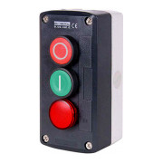 Пост кнопочный (O-I-индикатор) e.cs.stand.xal.d.363.m, E.NEXT мини-фото