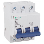 Автоматический выключатель EB3 3P 6А тип C 4,5кА, Erste Electric мини-фото