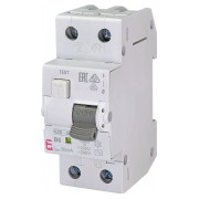 Дифференциальный автоматический выключатель KZS-2M B 6/0,03 тип AC (10kA), ETI мини-фото