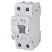 Дифференциальный автоматический выключатель KZS-2M C 6/0,01 тип A (10kA), ETI мини-фото