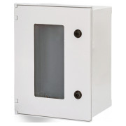 Шкаф полиэстеровый EPC-W 40-30-20 IP66 (2 замка, с окном, В400×Ш300×Г200), ETI мини-фото