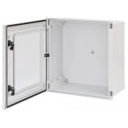 Шкаф полиэстеровый EPC-W 40-40-20 IP66 (2 замка, с окном, В400×Ш400×Г200), ETI мини-фото