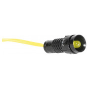 Лампа светосигнальная 5мм 24V AC желтая LS LED 5 Y 24, ETI мини-фото