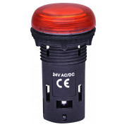 Лампа светосигнальная LED матовая 24V AC/DC красная ECLI-024C-R, ETI мини-фото