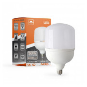 Светодиодная (LED) лампа высокомощная VIS-50-E27 50Вт 6400К E27, Евросвет мини-фото