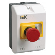Защитная оболочка IP55 с кнопкой «Стоп» для ПРК32, IEK мини-фото