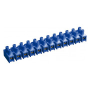 Зажим винтовой ЗВИ-15 4-10 мм² полистирол синий (упаковка 2 шт.), IEK мини-фото