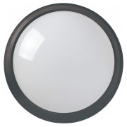 Светильник LED ДПО 5011 круг черный 8Вт 4000K IP65, IEK мини-фото