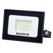 Прожектор светодиодный 10Вт черный 6500К IP65 slim FL12 ECO LED, Magnum мини-фото