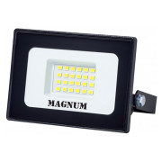 Прожектор светодиодный 20Вт черный 6500К IP65 slim FL12 ECO LED, Magnum мини-фото