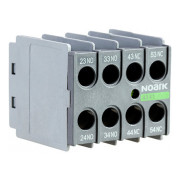 Блок дополнительных контактов фронтальный AX4122 для Ex9CS 2НО+2НЗ, NOARK мини-фото