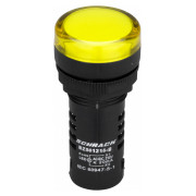 Светосигнальный индикатор LED 230В AC желтый, Schrack Technik мини-фото