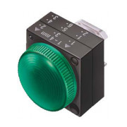 Светосигнальная лампа IP65 зеленая, Schrack Technik мини-фото