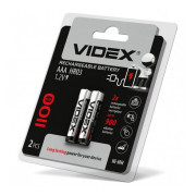 Аккумулятор HR03/AAA LSD 1000mAh упаковка blister 2 шт., VIDEX мини-фото