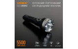 Фонарик светодиодный (LED) портативный VLF-A505C 5500лм 5000K черный, VIDEX изображение 3