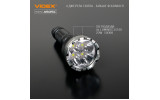 Фонарик светодиодный (LED) портативный VLF-A505C 5500лм 5000K черный, VIDEX изображение 4