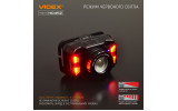 Фонарик светодиодный (LED) налобный VLF-H045Z 270лм 5000K черный, VIDEX изображение 8