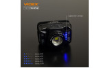 Фонарик светодиодный (LED) налобный VLF-H045Z 270лм 5000K черный, VIDEX изображение 9