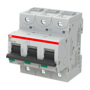 Автоматичний вимикач S803C-C80 3P 80А 25кА х-ка C, ABB міні-фото