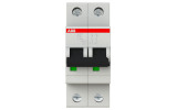 Автоматичний вимикач S202-C6 2P 6А 6кА х-ка C, ABB зображення 2
