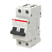 Автоматичний вимикач S202-C8 2P 8А 6кА х-ка C, ABB міні-фото