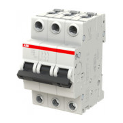 Автоматичний вимикач S203-C80 3P 80А 6кА х-ка C, ABB міні-фото