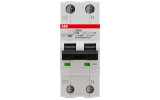 Диференційний автомат DS201 C20 AC30 1P+N 20А 30мА характеристика C тип AC, ABB зображення 2