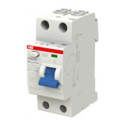 Диференційний вимикач (ПЗВ) F202AC-40/0,03 40А 2Р 30mA тип AC, ABB міні-фото