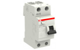 Диференційний вимикач (ПЗВ) FH202AC-25/0,03 25А 2Р 30mA тип AC, ABB зображення 3