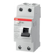 Диференційний вимикач (ПЗВ) FH202AC-63/0,03 63А 2Р 30mA тип AC, ABB міні-фото