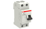 Диференційний вимикач (ПЗВ) FH202AC-25/0,3 25А 2Р 300mA тип AC, ABB зображення 3