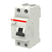 Дифференциальный выключатель (УЗО) FH202AC-40/0,3 40А 2Р 300mA тип AC, ABB мини-фото