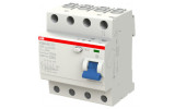 Диференційний вимикач (ПЗВ) F204AC-25/0,03 25А 4Р 30mA тип AC, ABB зображення 3